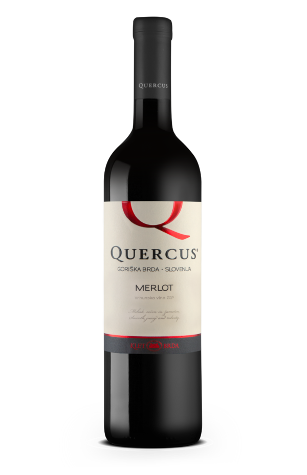 Vino Merlot Quercus Klet Brda